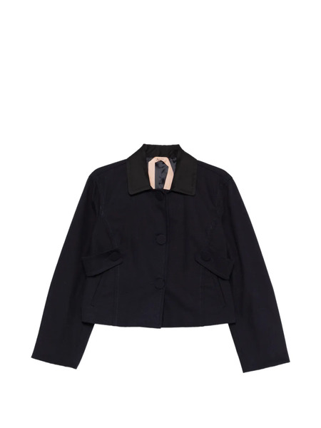  Nº21 Collared Button Jacket - Blue 