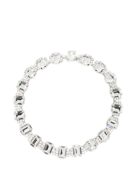  Nº21 Collier Stone Embellished Necklace - Silver 