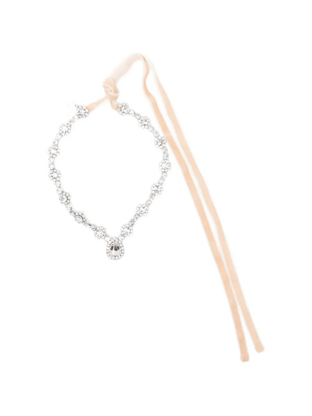  Nº21 Crystal-embellished Necklace - Silver 