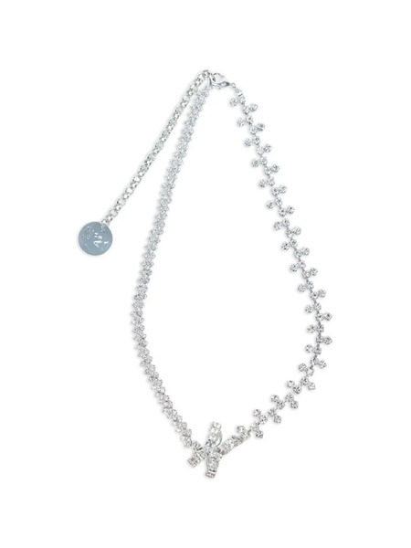  Nº21 Crystal-embellished Necklace - Silver 