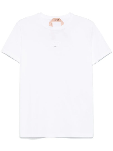  Nº21 Embossed-logo T-shirt - White 