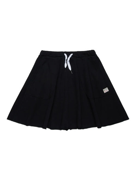  Nº21 Kids Cotton Skirt - Black 