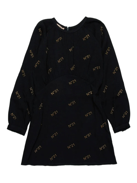  Nº21 Kids D140f Dress - Black 