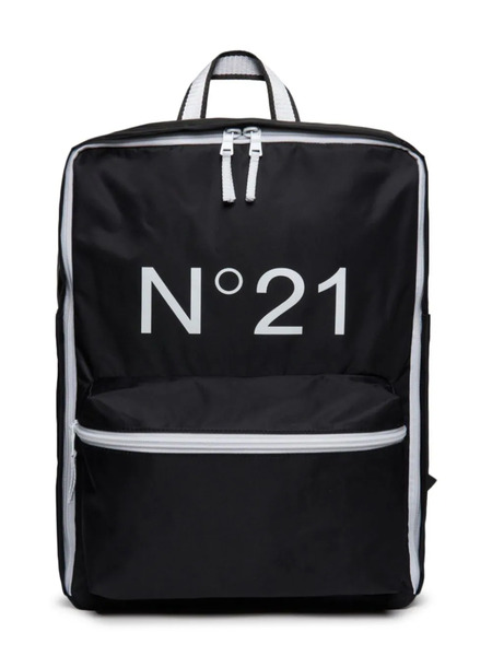  Nº21 Kids Logo-print Backpack - Black 