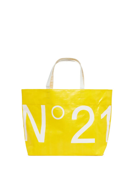  Nº21 Kids Logo-print Tote Bag - Yellow 