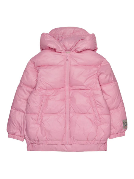  Nº21 Kids Quilted Logo-embroidered Puffer Jacket - Pink 