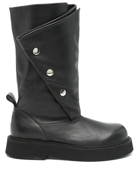  Nº21 Leather Boots - Black 