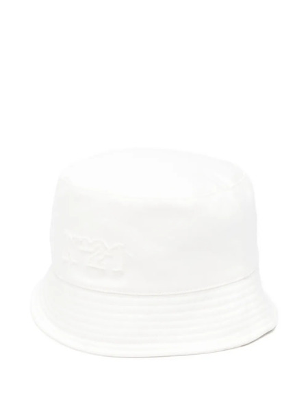  Nº21 Logo Bucket Hat - White 