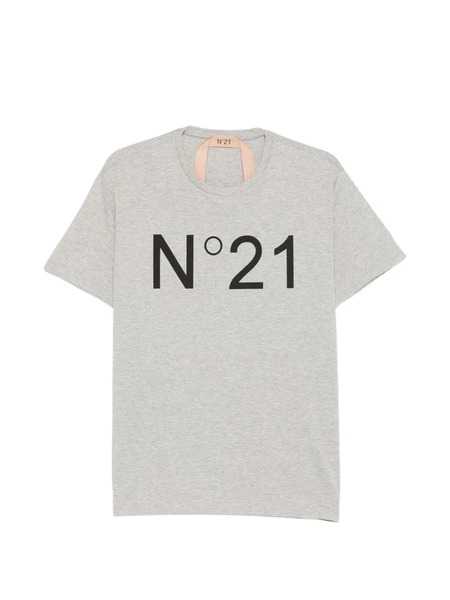  Nº21 Logo-print T-shirt - Grey 