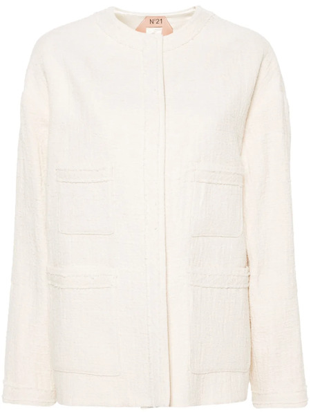  Nº21 Open-front Jacket - Neutrals 