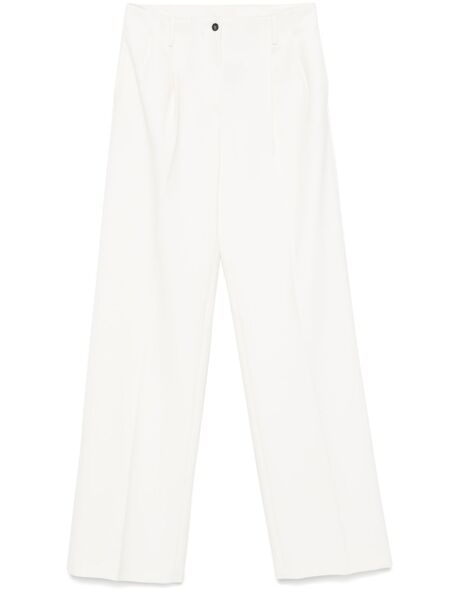  Nº21 Pleated Trousers - White 