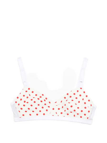  Nº21 Polka Dot Bra - White 
