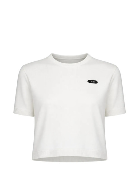  Nº21 Round Neck T-shirt - White 