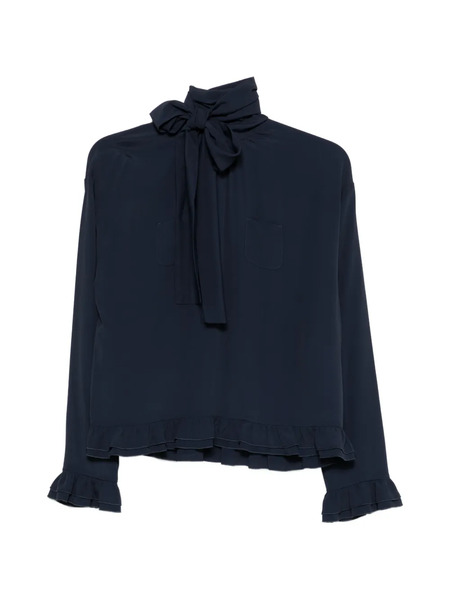  Nº21 Ruffled Shirt - Blue 