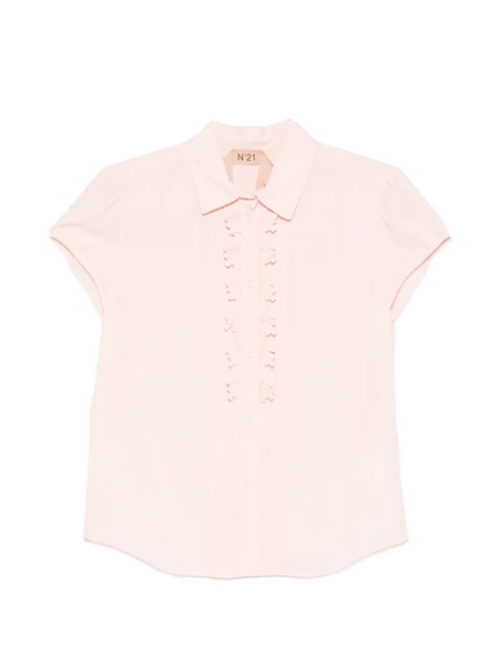  Nº21 Ruffled Shirt - Pink 