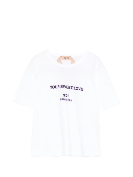  Nº21 Short-sleeve T-shirt - White 