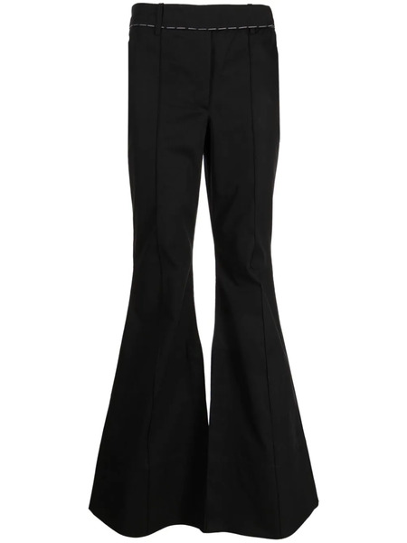  Nackiyé Mick Flared Cotton Trousers - Black 