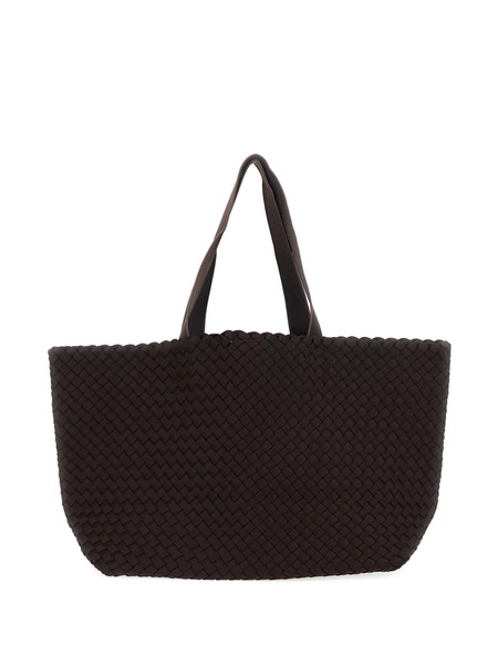  Naghedi Large Como Woven Tote Bag - Brown 
