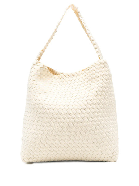  Naghedi Medium Nomad Hobo Woven Tote Bag - Neutrals 