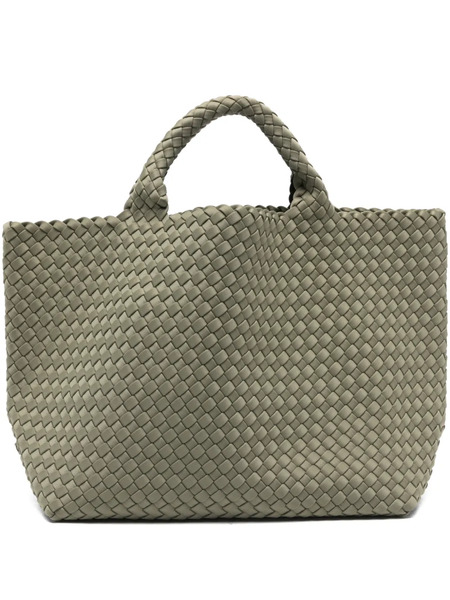  Naghedi Medium St. Barths Woven Tote Bag - Green 