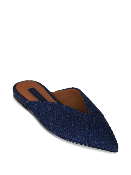  Naghedi Strada Pointed-toe Mules - Blue 