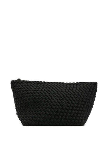  Naghedi Woven Make Up Bag - Black 