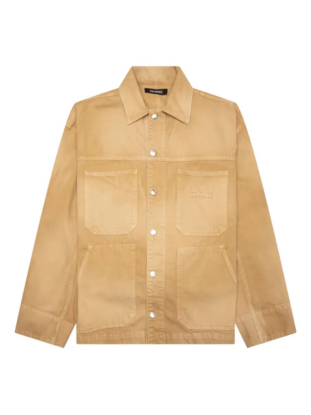 Nahmias Logo-appliqué Jacket - Yellow 