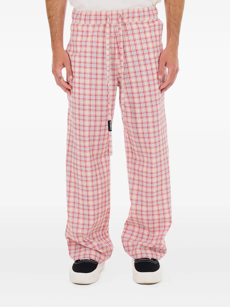  Nahmias Summerland Plaid-pattern Trousers - Neutrals 