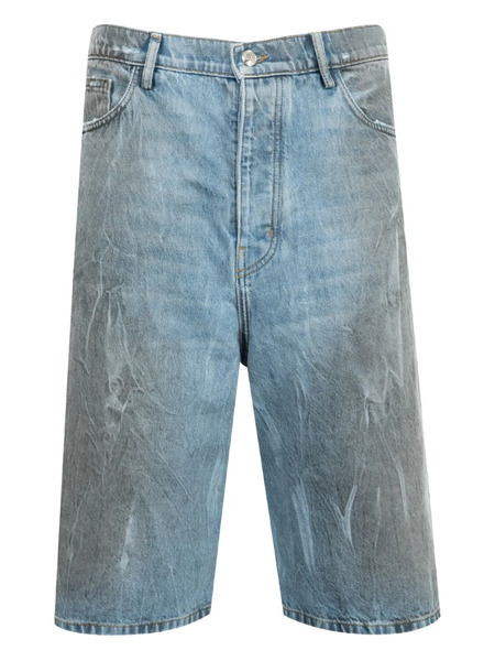  Nahmias Thrashed Shorts - Blue 