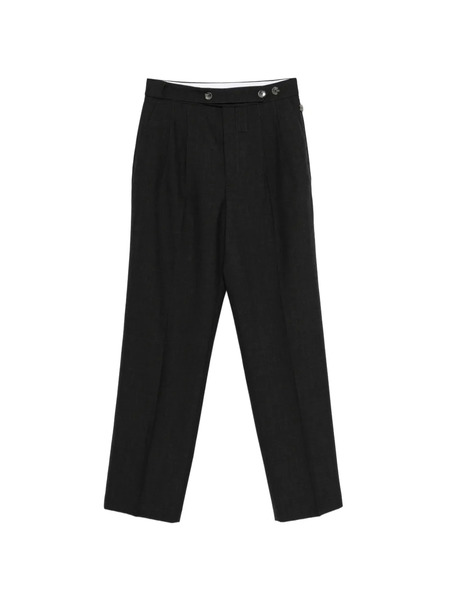  Namacheko Hav Button Pleated Trousers - Grey 