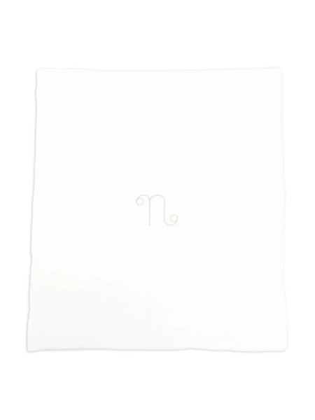  Nanan Embroidered Scarf - White 