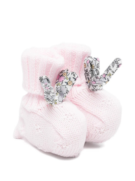  Nanan Floral Detail Pre-walkers Shoes - Pink 