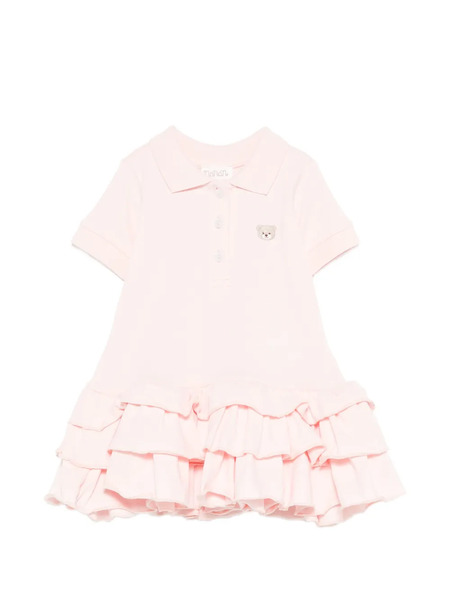  Nanan Ruffled Teddy Dress - Pink 