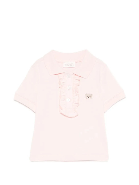  Nanan Ruffled Teddy T-shirt - Pink 