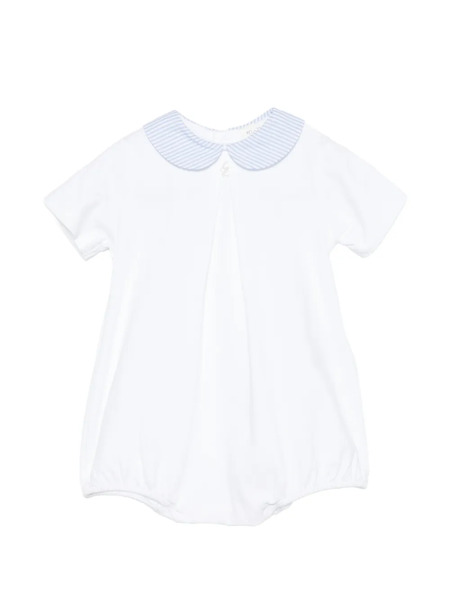  Nanan Short-sleeve Romper - White 