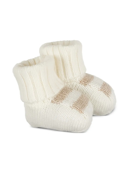 Nanan Striped Pre-walkers - Neutrals 