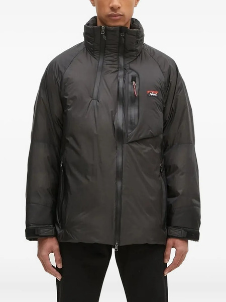  Nanga High-neck Zipped Jacket - Black 