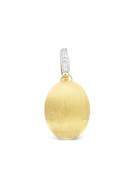  Nanis 18k Yellow Gold Large Boule Diamond Pendent 