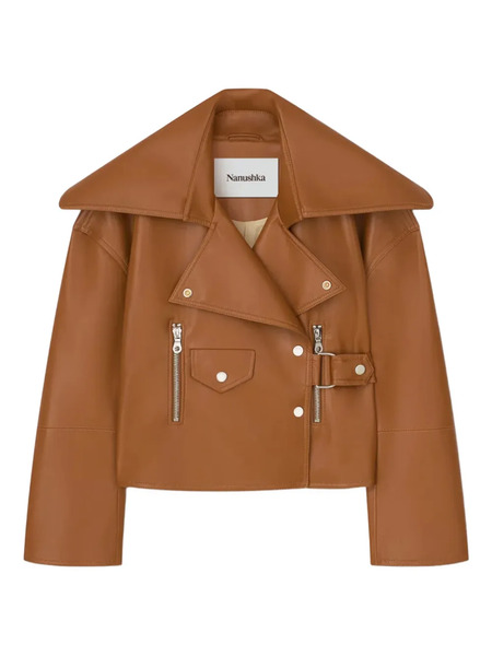  Nanushka Ado Jacket - Brown 