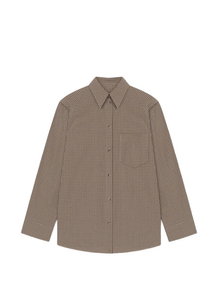  Nanushka Arleen Chest-pocket Shirt - Brown 