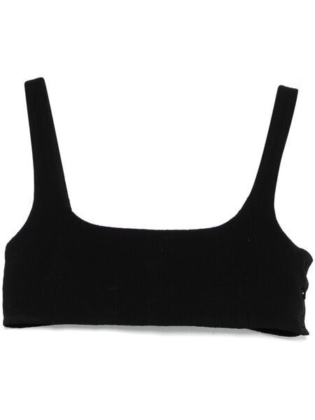  Nanushka Bralette Crop Top - Black 
