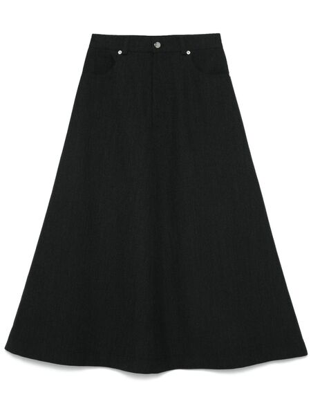  Nanushka Cintia Midi Skirt - Grey 