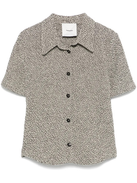  Nanushka Clare Shirt - Black 