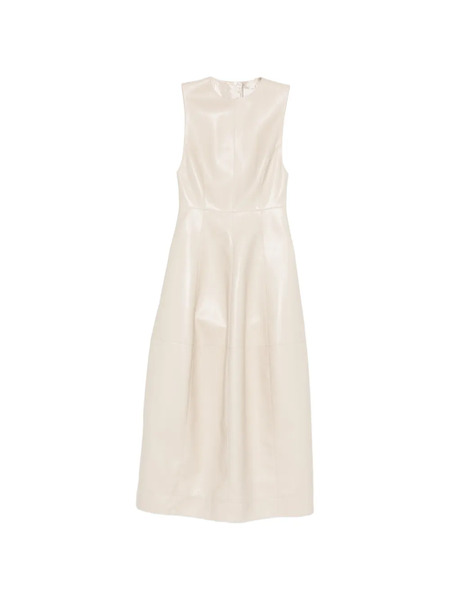  Nanushka Crew-neck Midi Dress - Neutrals 