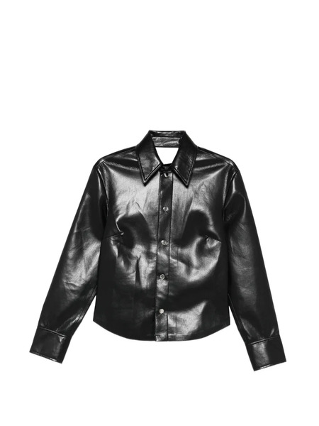  Nanushka Cut-out Shirt - Black 