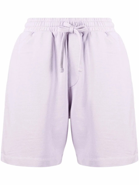  Nanushka Drawstring Organic-cotton Shorts - Purple 