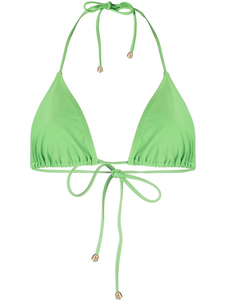  Nanushka Halterneck Bikini Top - Green 
