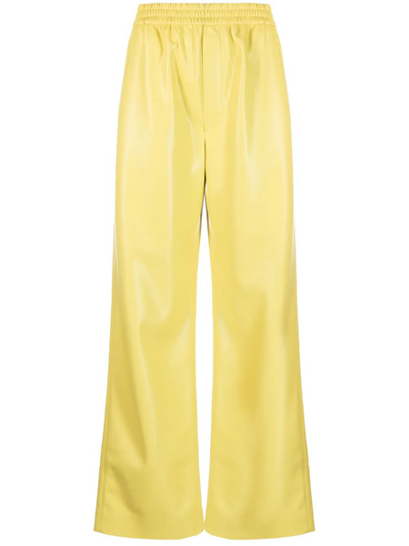  Nanushka Lorca Faux-leather Trousers - Yellow 