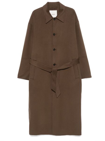  Nanushka Lucian Coat - Brown 