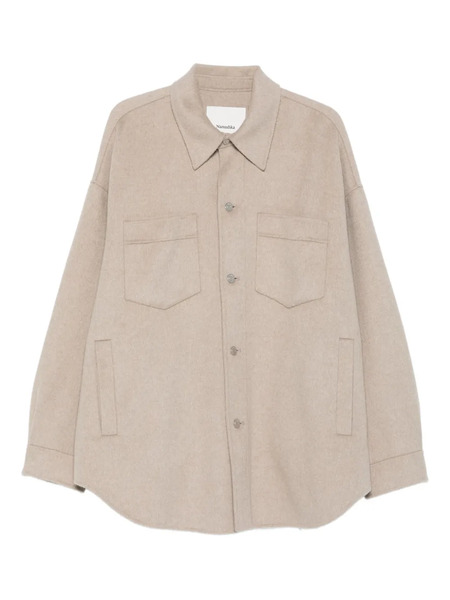  Nanushka Martin Patch-pocket Overshirt - Neutrals 